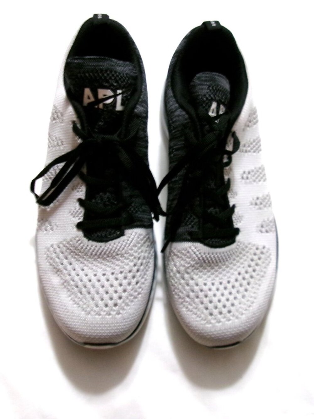 Men's APL TECHLOOM PRO Silver & Gray Running Shoes or Sneakers  Size 8.5